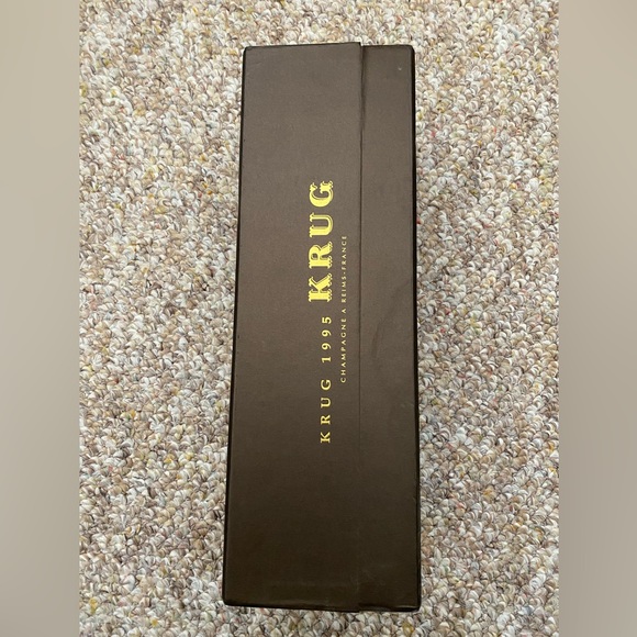 Krug Champagne box Vintage 1995 with card - Picture 7 of 14